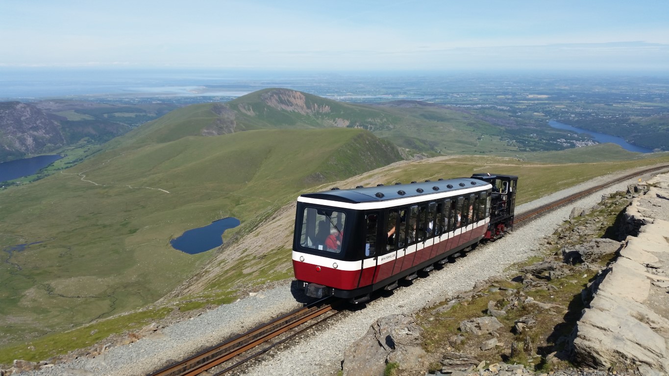 Catching the train down Snowdon (Yr Wyddfa) Info